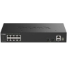 D-Link Smart Managed Switch DGS-1530-10/E 8 Ports GE + 2 Ports 10G SFP+
