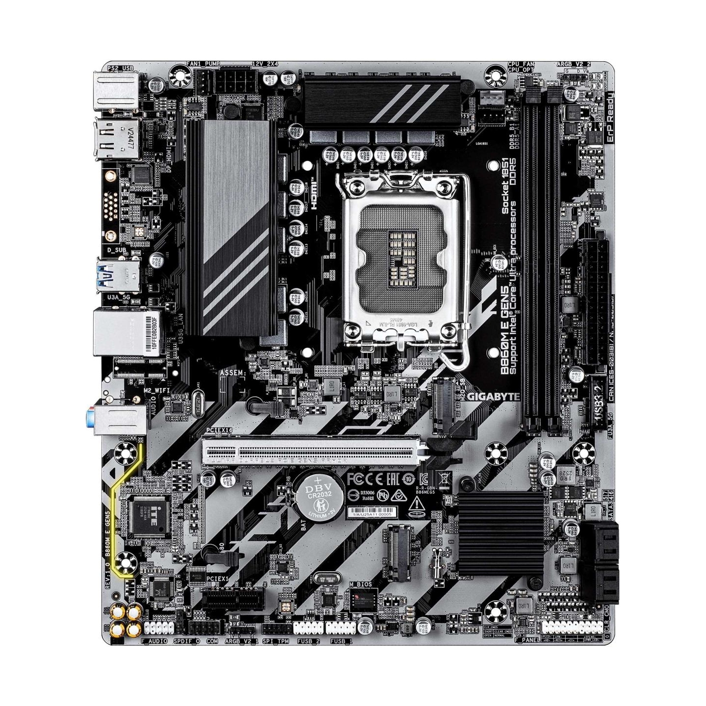 Gigabyte B860M E GEN5 LGA1851