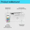 HP LaserJet Pro M110w Printer - BOX DAMAGE - A4 Mono Laser, Print, WiFi, 20ppm, 100-1000 pages per month / 7MD66F#B19?/PACKAGE
