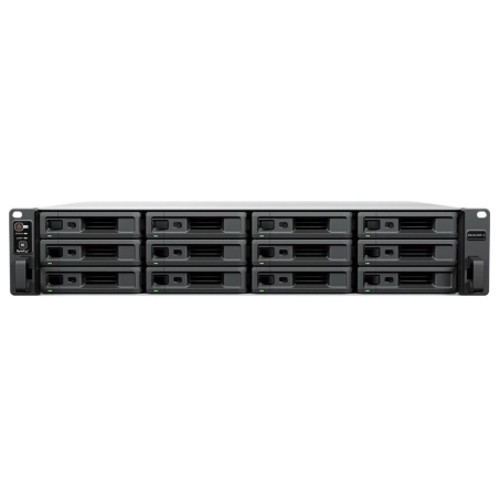 Synology Server NAS RS2423RP+II 12x0HDD AMD V1780B 1x8GB 2x1GbE 1x10GbE USB3.2 3Y