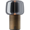 Kooduu Portable lamp with speaker Serena Play brown
