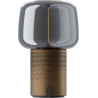 Kooduu Portable lamp with speaker Serena Play brown