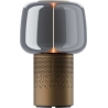 Kooduu Portable lamp with speaker Serena Play brown