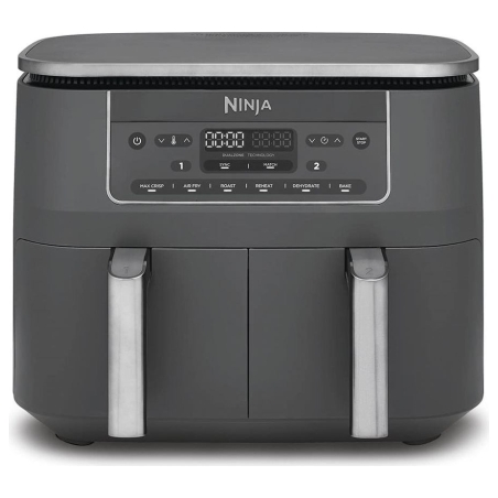 Ninja Double hot air fryer | DZ300EU | Power 2400 W | Capacity 7.6 L | Grey