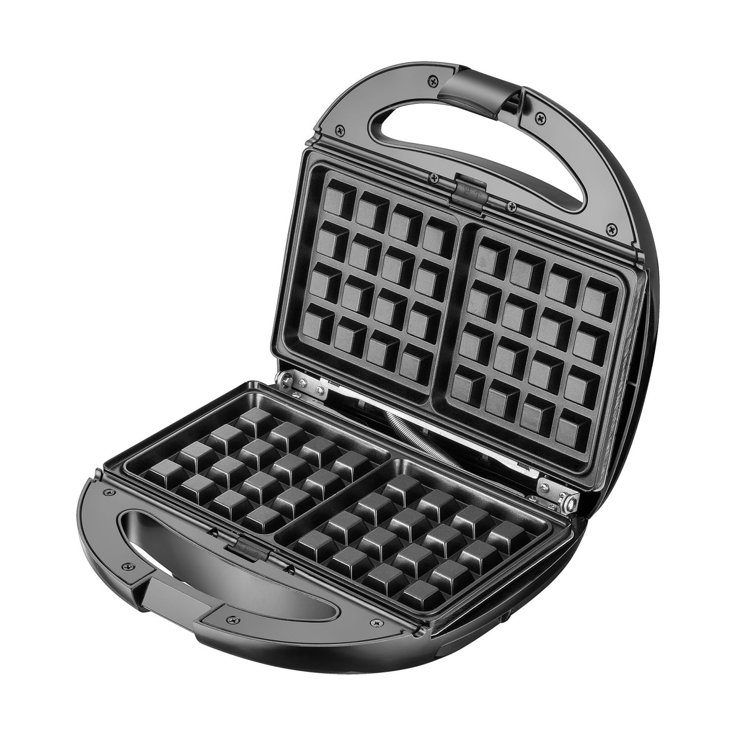 Camry | Sandwich maker 6 in 1 | CR 3057 | 1200 W | Number of plates 6 | Black/Silver
