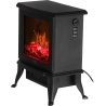 Adler Electric Fireplace | AD 7754 | Ceramic | 1800 W | Number of power levels 2 | Black