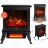 Adler Electric Fireplace | AD 7754 | Ceramic | 1800 W | Number of power levels 2 | Black