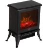 Adler Electric Fireplace | AD 7754 | Ceramic | 1800 W | Number of power levels 2 | Black