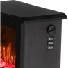Adler Electric Fireplace | AD 7754 | Ceramic | 1800 W | Number of power levels 2 | Black