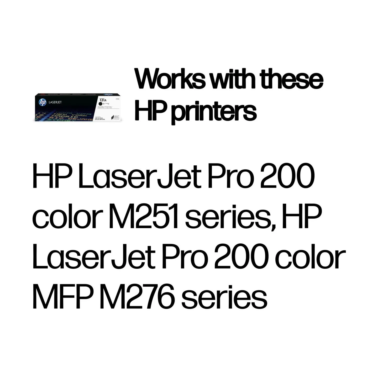 HP 131A Black Toner 1.6k pages