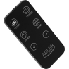 Adler LED electric fireplace with remote control | AD 7755 | Ceramic Heater | 2000 W | Number of power levels 2 | Black