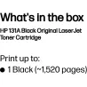 HP 131A Black Toner 1.6k pages