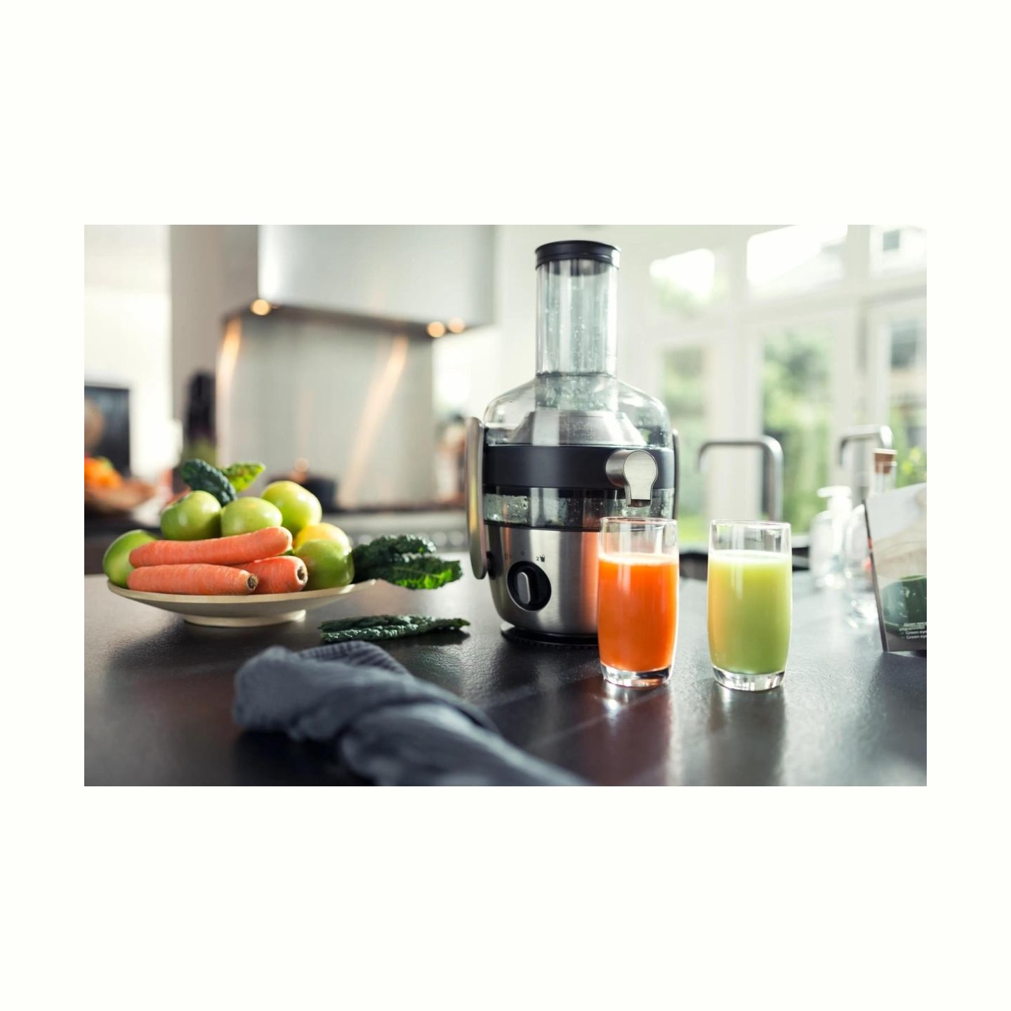 Philips Avance Collection Juicer HR1922/21, 1200W, XXL feed pipe, QuickClean / HR1922/21