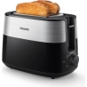 Philips Daily Collection Toaster HD2516/90, Black / HD2516/90