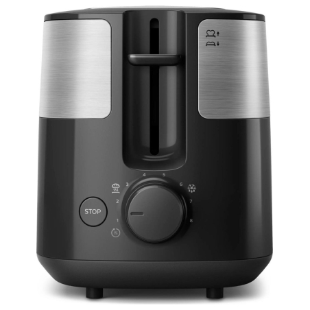 Philips Daily Collection Toaster HD2516/90, Black / HD2516/90