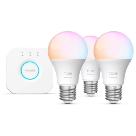 Philips Hue E WCA 806 A60 E27 3kit EU | E27 | 8 W | 16 million colours, White and colour light