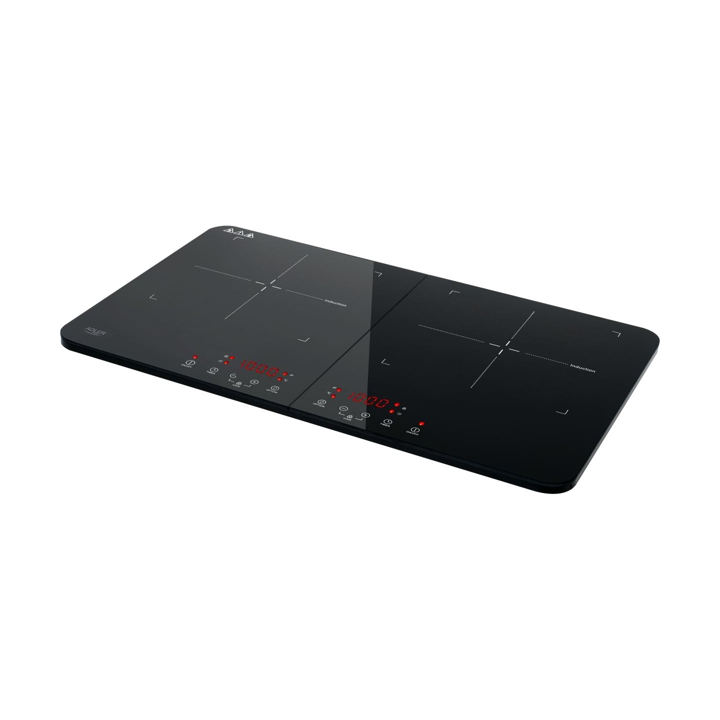 Adler AD 6516 | Adler Cooker | Touch controls | Number of burners/cooking zones 2 | Induction | Black