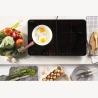Adler AD 6516 | Adler Cooker | Touch controls | Number of burners/cooking zones 2 | Induction | Black
