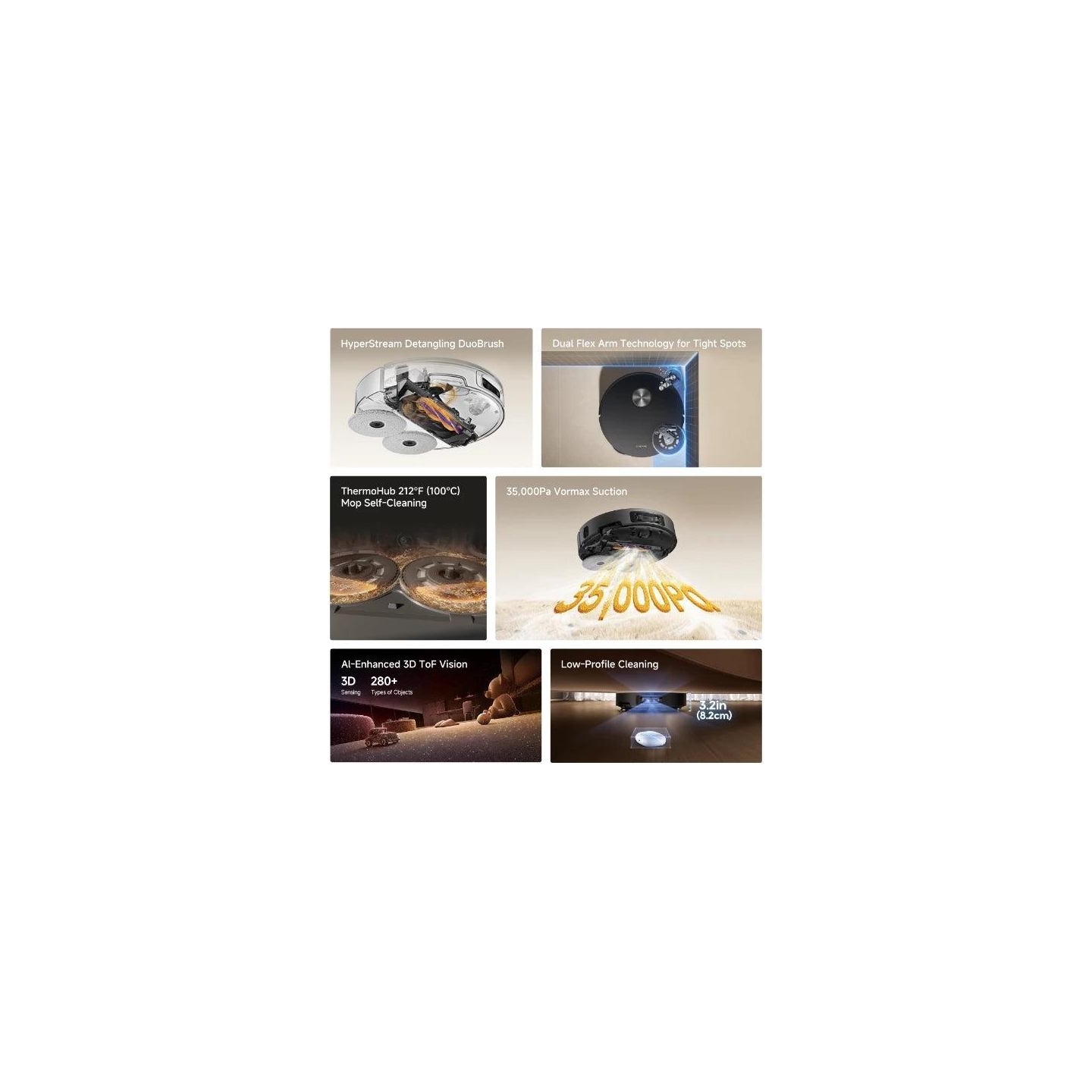 Dreame VACUUM CLEANER ROBOT/L60 ULTA RLL37CE0-BK DREAME