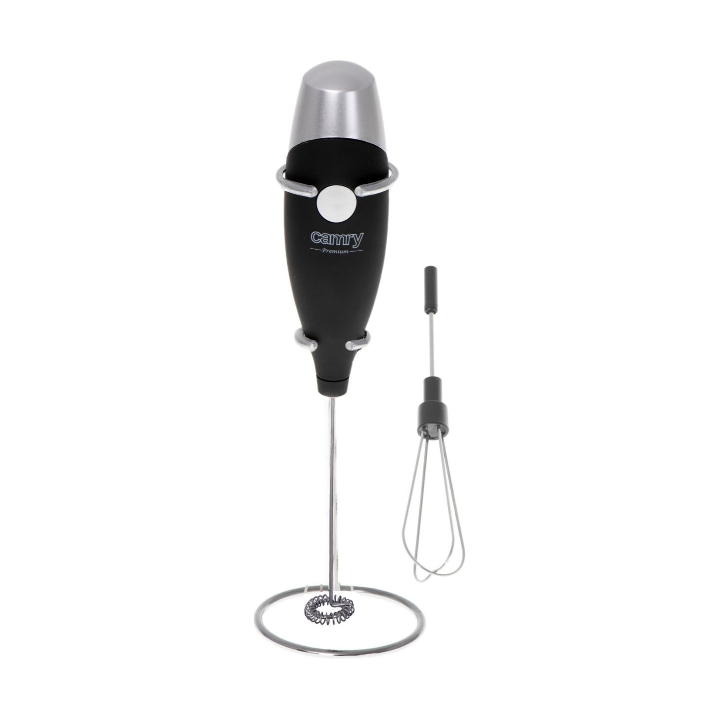 Camry | Milk Frother | CR 4501 | Milk frother | Black/Stainless Steel