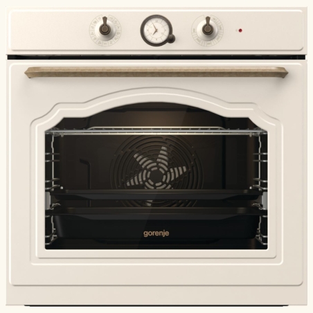 Gorenje Oven | BOS67372CLI | 77 L | Multifunctional | AquaClean | Mechanical | Steam function | Height 59.5 cm | Width 59.5 cm |