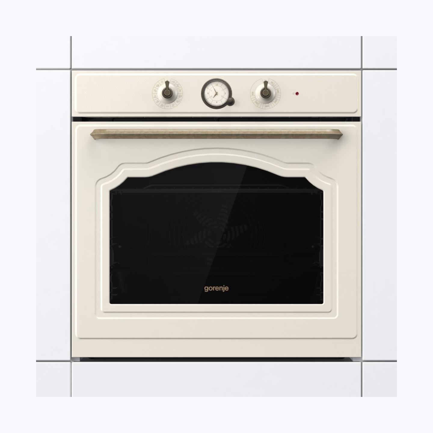 Gorenje Oven | BOS67372CLI | 77 L | Multifunctional | AquaClean | Mechanical | Steam function | Height 59.5 cm | Width 59.5 cm |