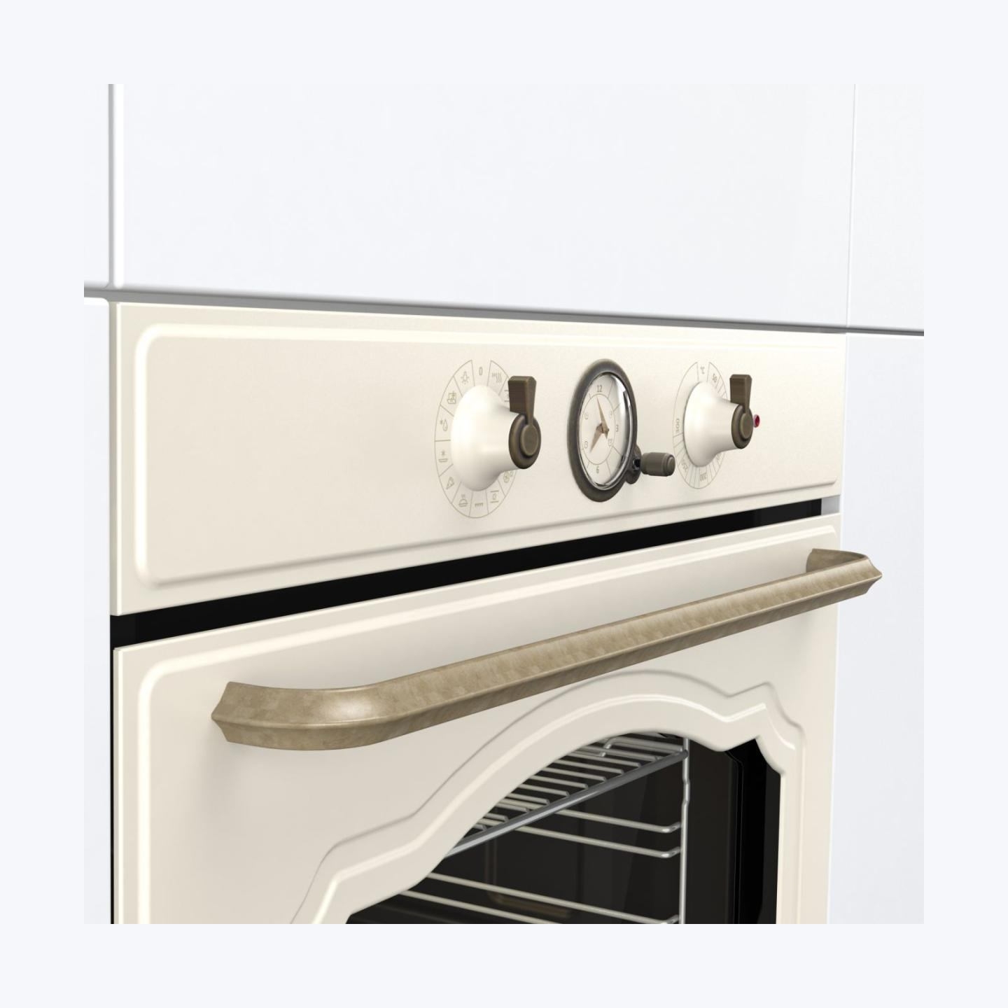 Gorenje Oven | BOS67372CLI | 77 L | Multifunctional | AquaClean | Mechanical | Steam function | Height 59.5 cm | Width 59.5 cm |