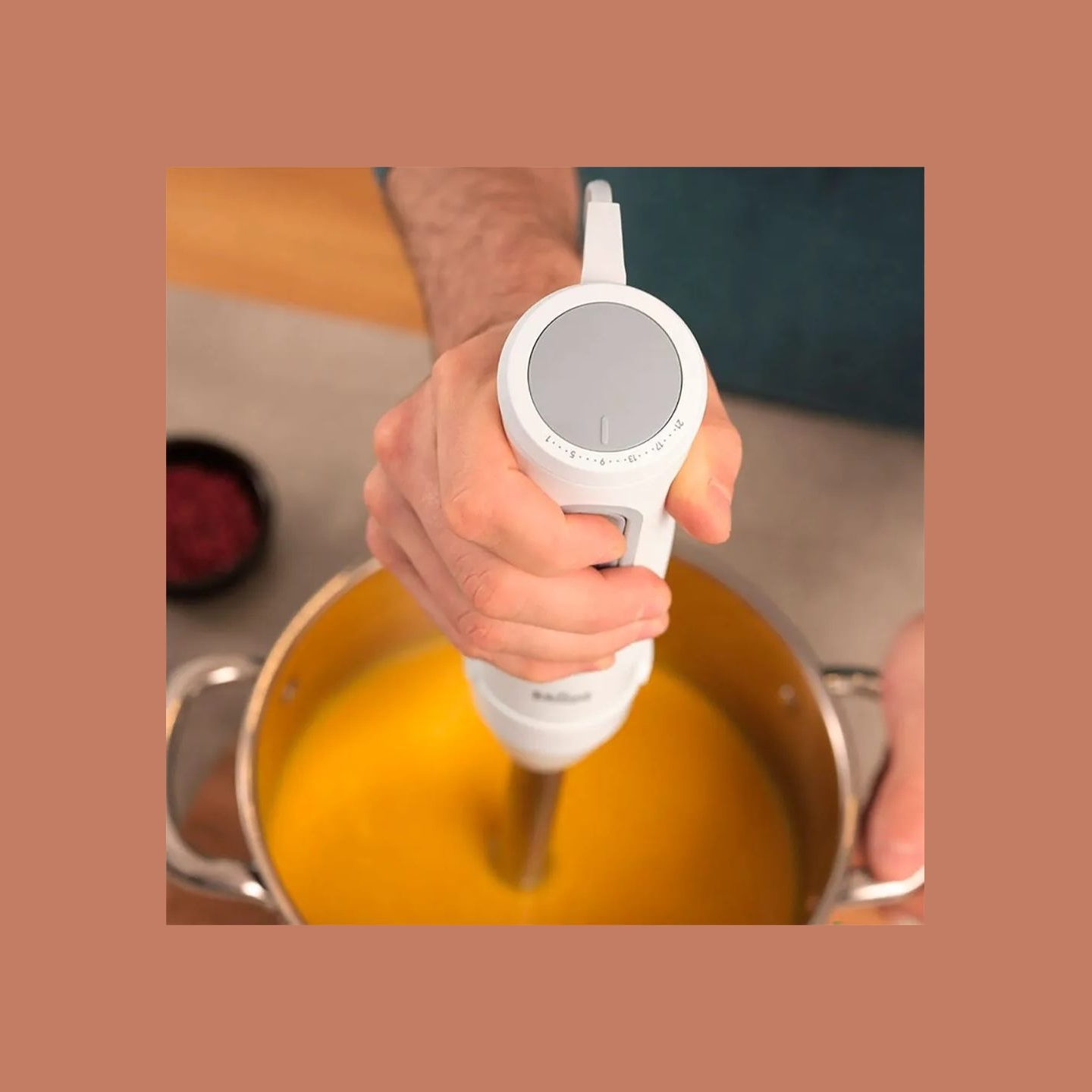 Braun | Hand Blender | MQ50001MWH | Hand Blender | 1000 W | Number of speeds 21 | White