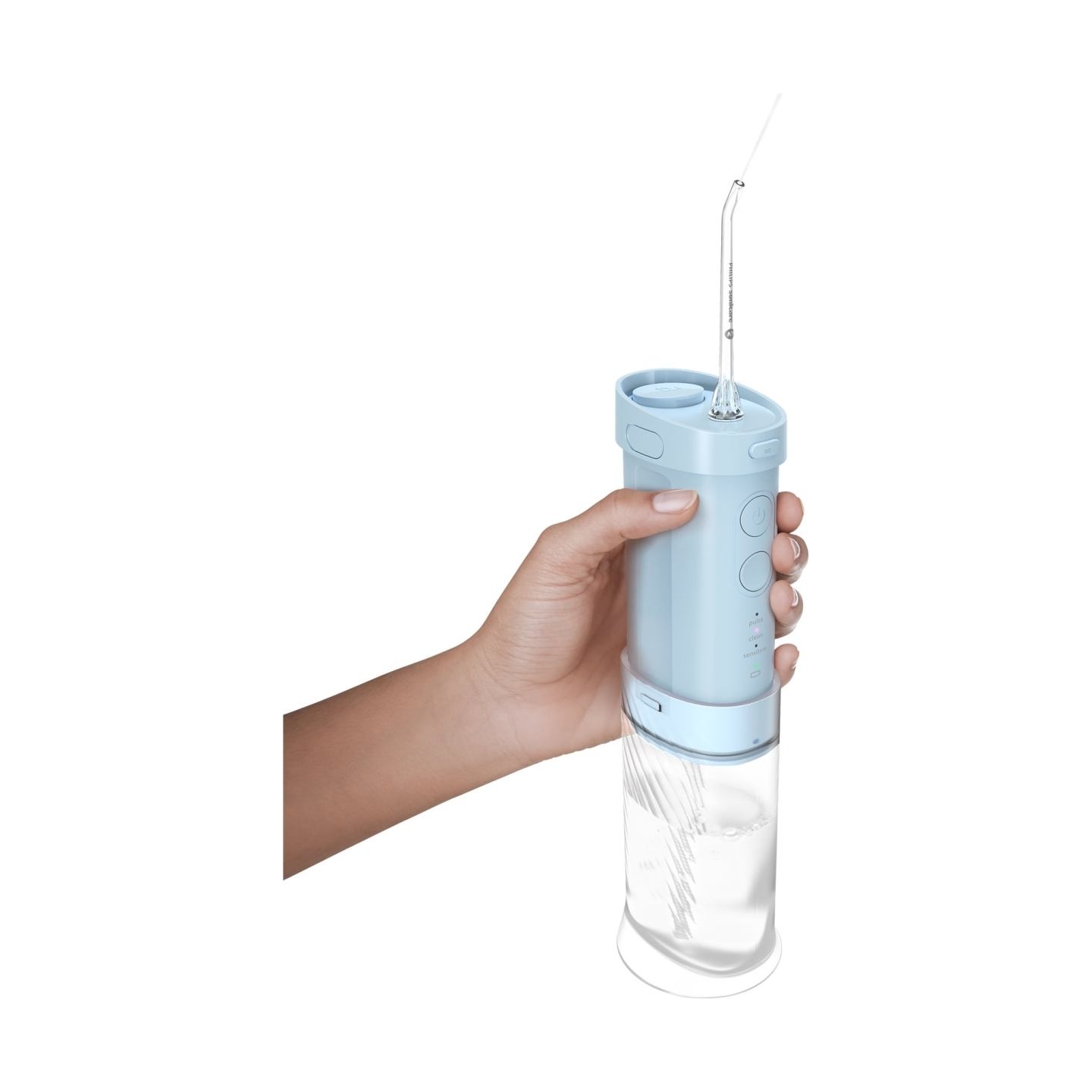 Philips Oral Irrigator | HX3333/24 Compact Flosser 1000 | 200 ml | Number of heads 1 | Blue