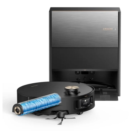 Dreame Robotic Vacuum Cleaner | Aqua10 Roller | Wet&Dry | Operating time (max) 196 min | 6400 mAh | 30000 Pa | Black