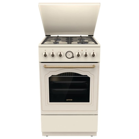 Gorenje Cooker | GKS5B70CLI | Hob type Gas | Oven type Electric | Sandy | Width 50 cm | Depth 59.4 cm | 70 L