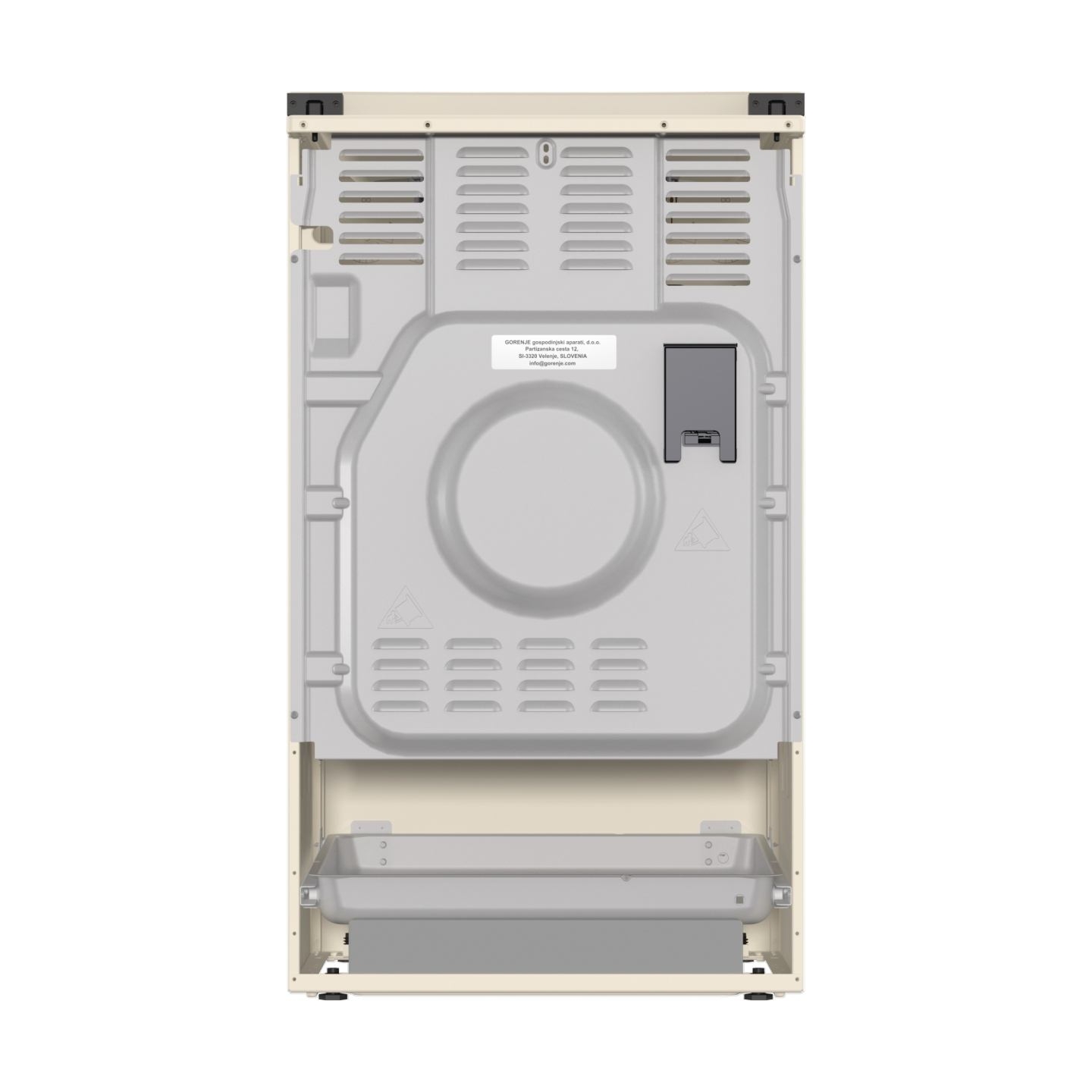 Gorenje Cooker | GKS5B70CLI | Hob type Gas | Oven type Electric | Sandy | Width 50 cm | Depth 59.4 cm | 70 L
