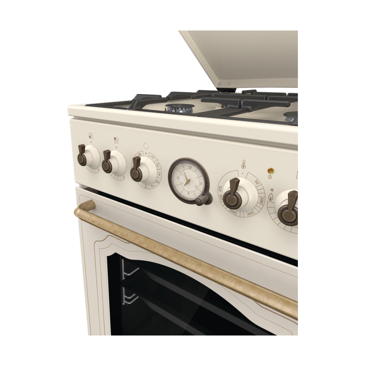 Gorenje Cooker | GKS5B70CLI | Hob type Gas | Oven type Electric | Sandy | Width 50 cm | Depth 59.4 cm | 70 L