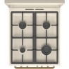 Gorenje Cooker | GKS5B70CLI | Hob type Gas | Oven type Electric | Sandy | Width 50 cm | Depth 59.4 cm | 70 L