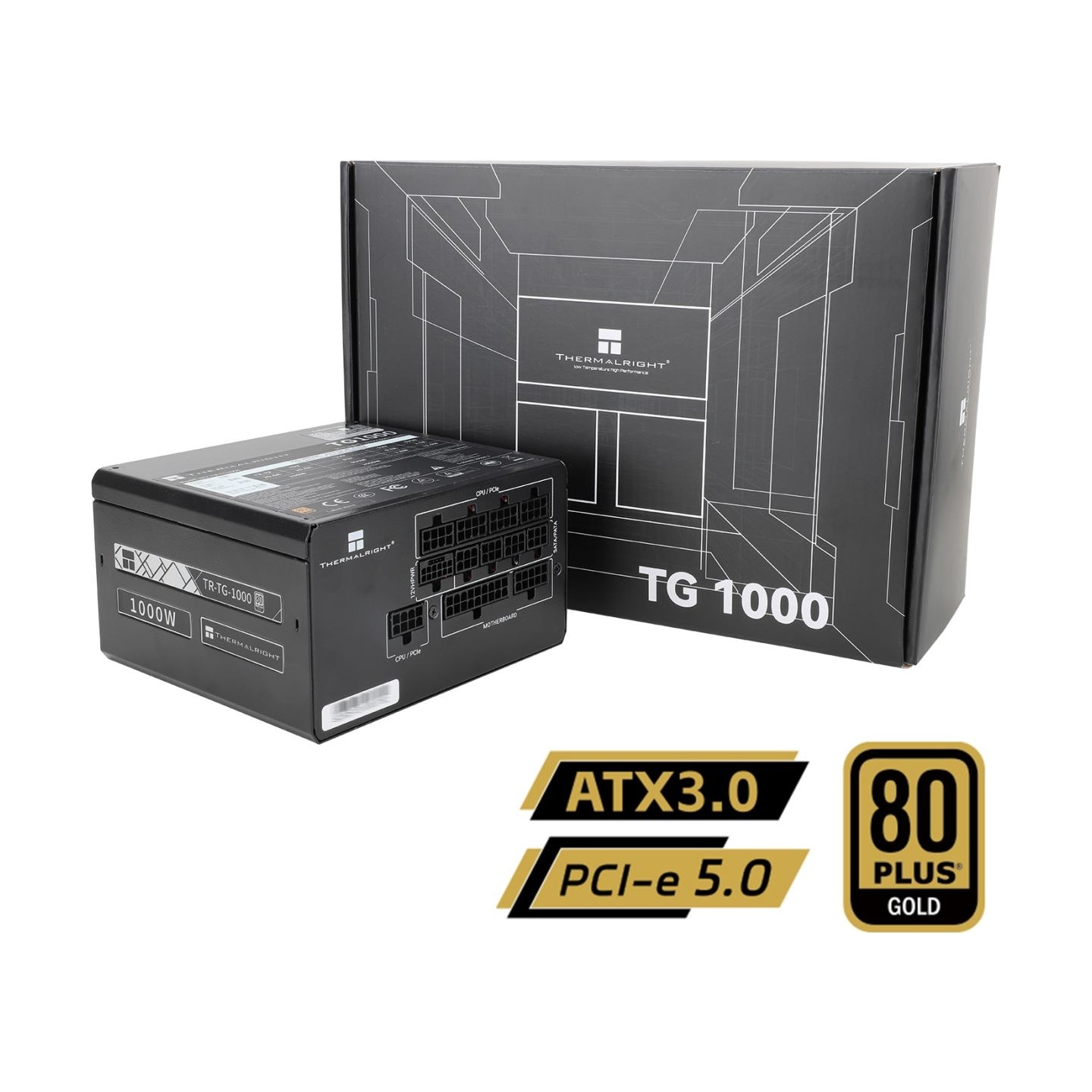 Thermalright TG-1000 - 1000W Fully Modular 80Plus Gold ATX 3.0 PSU / TG-1000