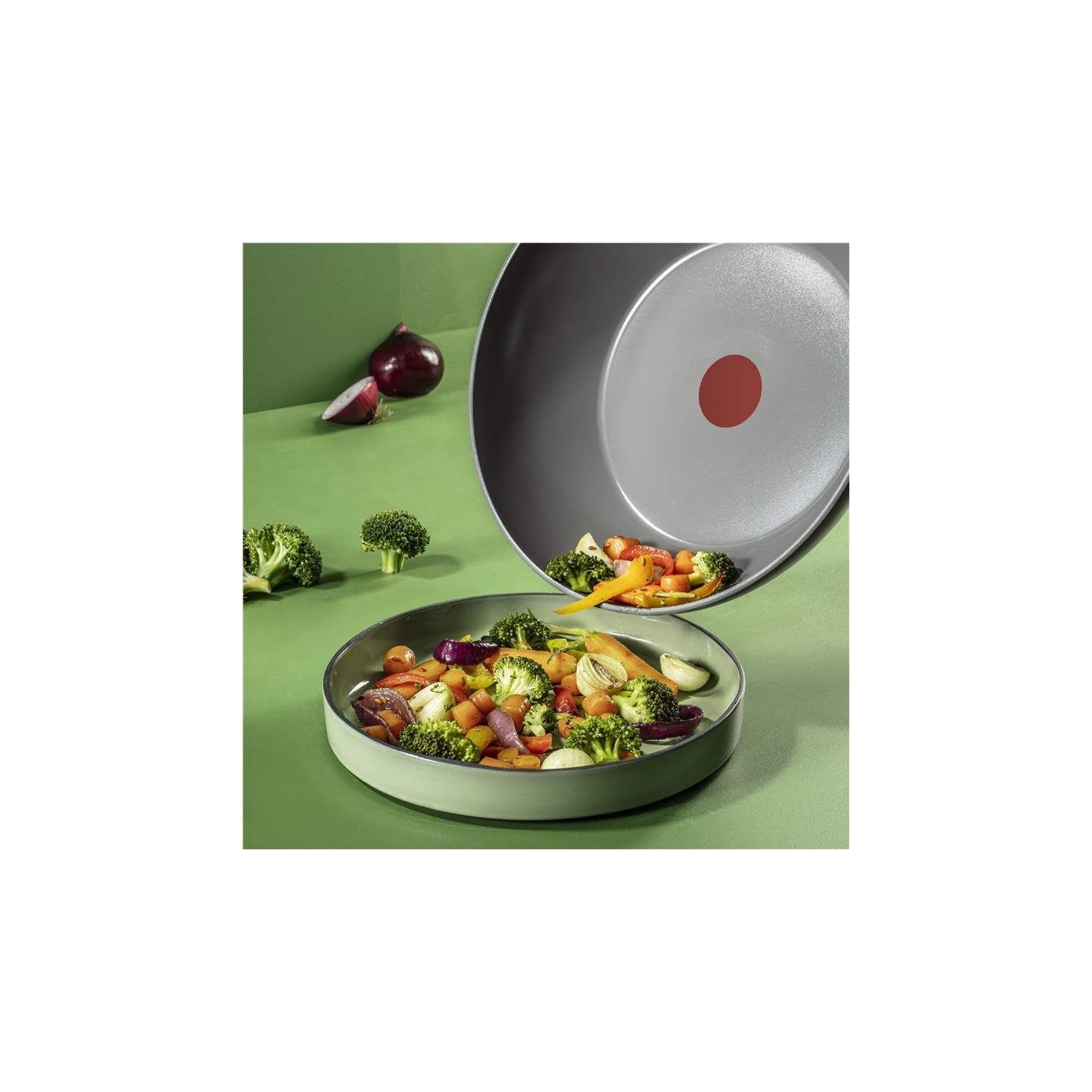 Tefal Pan | C4261943 | Wok | Diameter 28 cm | Suitable for induction hob | Fixed handle