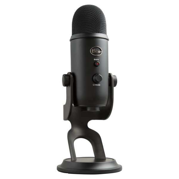 Logitech Microphone Yeti Black / 988-000229