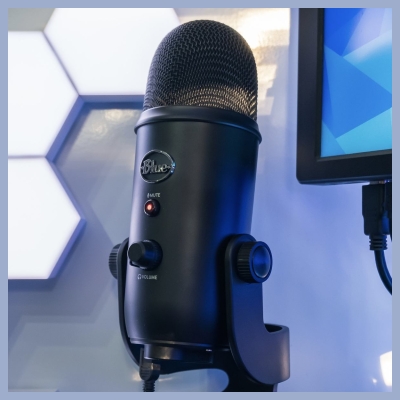 Logitech Microphone Yeti Black / 988-000229