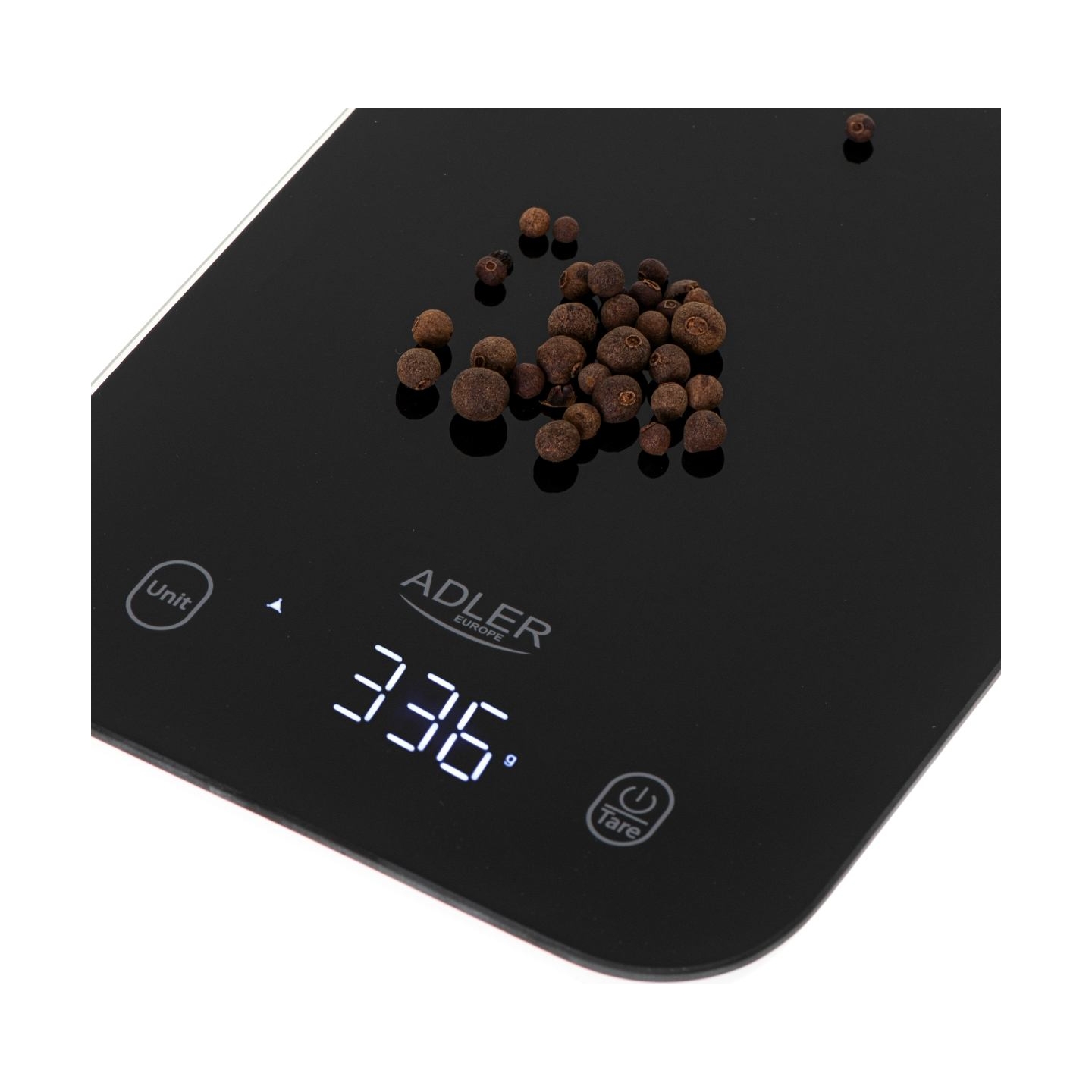 Adler Kitchen Scale | AD 3181b | Graduation 1 g | Display type LED | Black