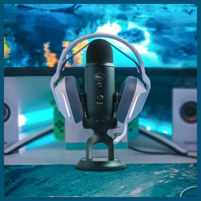 Logitech Microphone Yeti Black / 988-000229