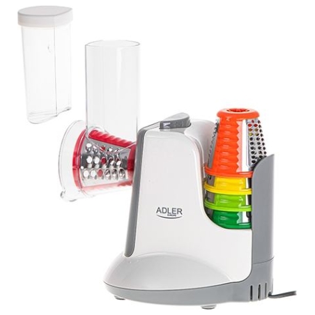 Adler | Vegetable Slicer | AD 4815 | White/Grey | 150 W