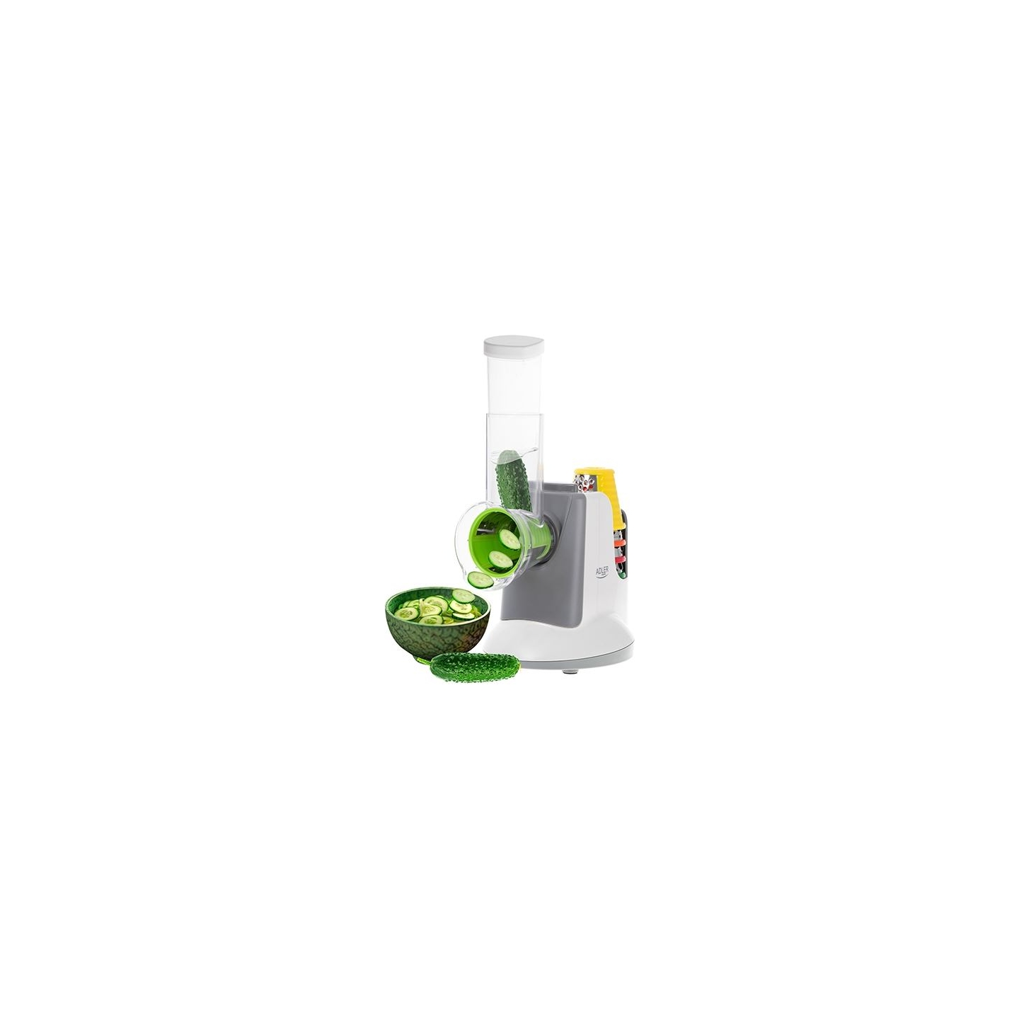 Adler | Vegetable Slicer | AD 4815 | White/Grey | 150 W