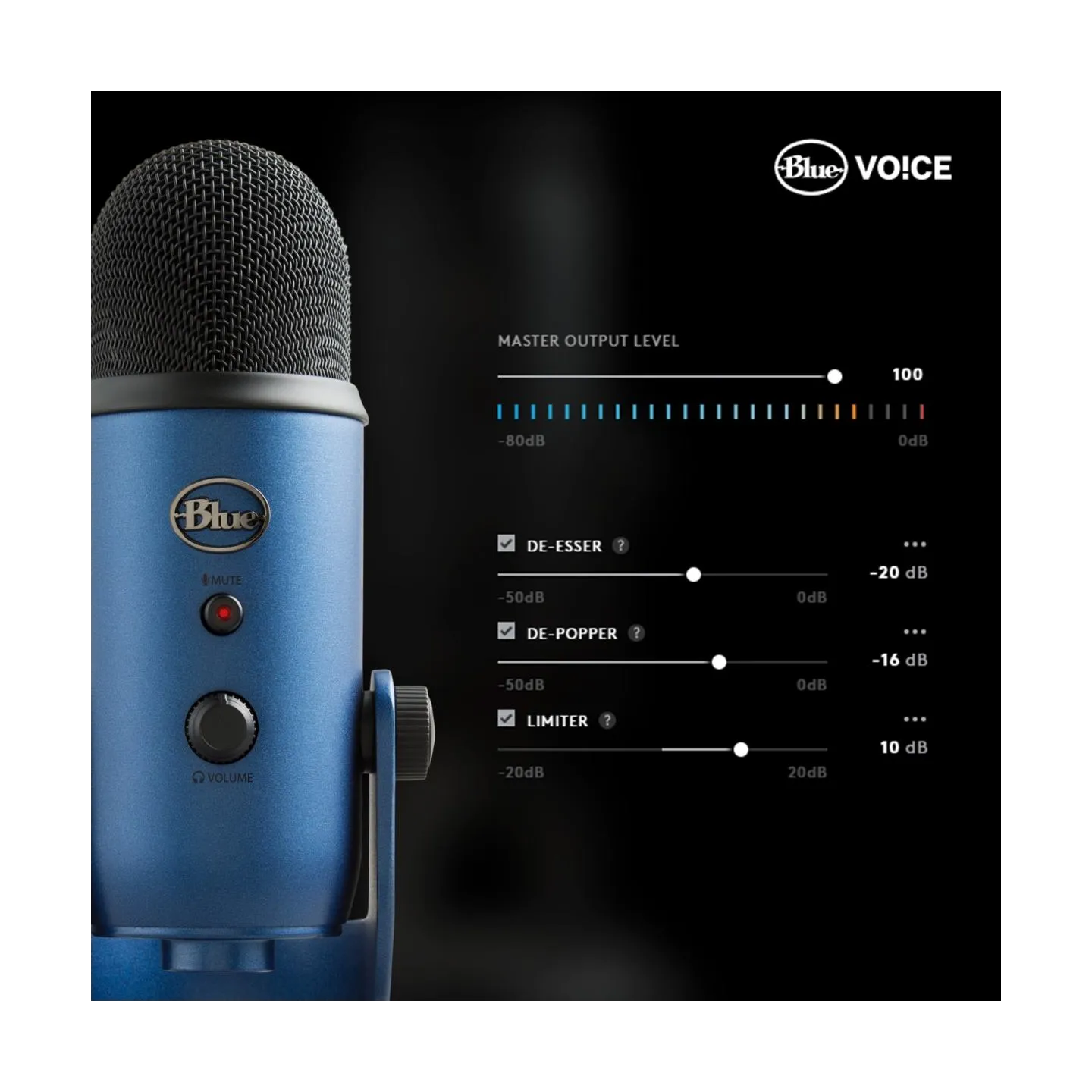 Logitech Microphone Yeti Blue / 988-000232