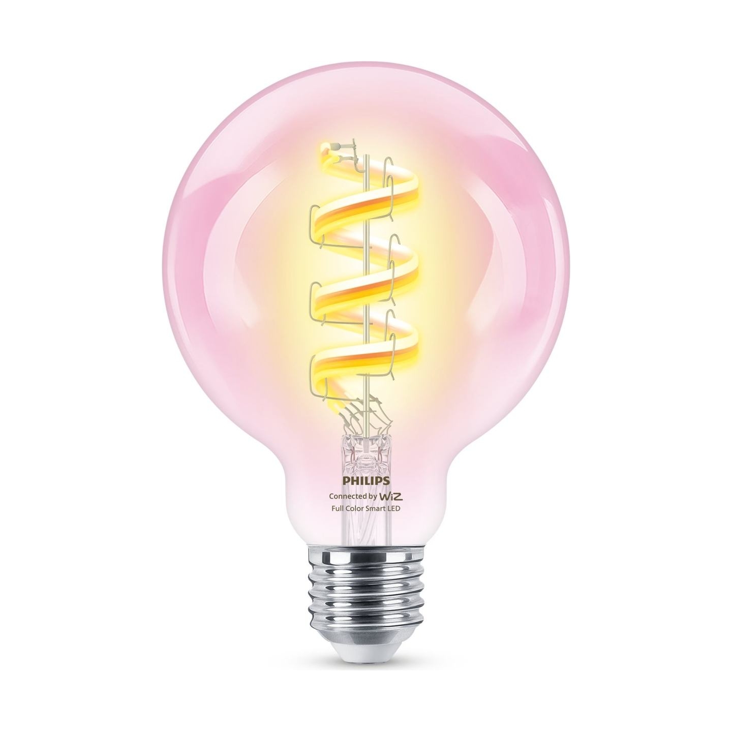 Philips Smart Philips Smart WiFi Filament Clear G95 RGB | E27 | 6.3 W | Full colour