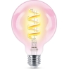 Philips Smart Philips Smart WiFi Filament Clear G95 RGB | E27 | 6.3 W | Full colour