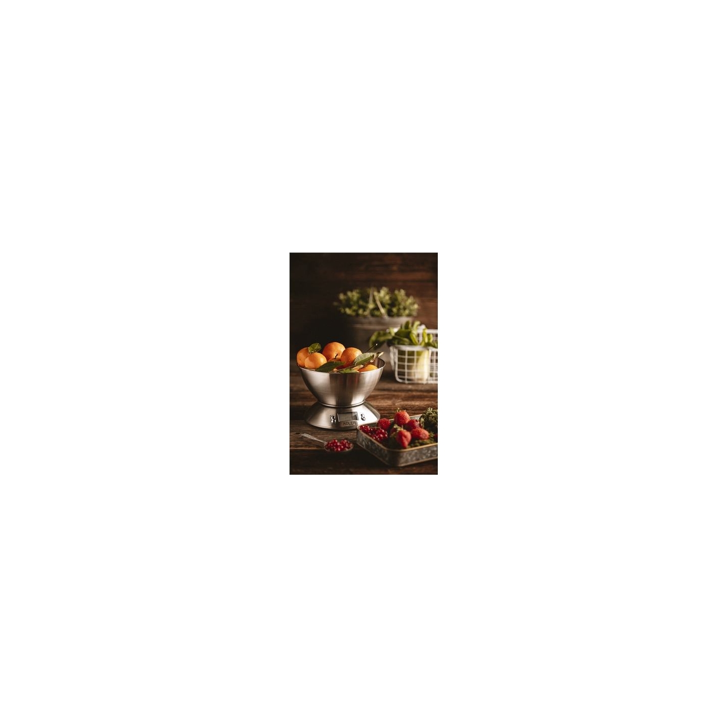Adler | Kitchen scales | AD 3134 | Maximum weight (capacity) 5 kg | Graduation 1 g | Stainless steel