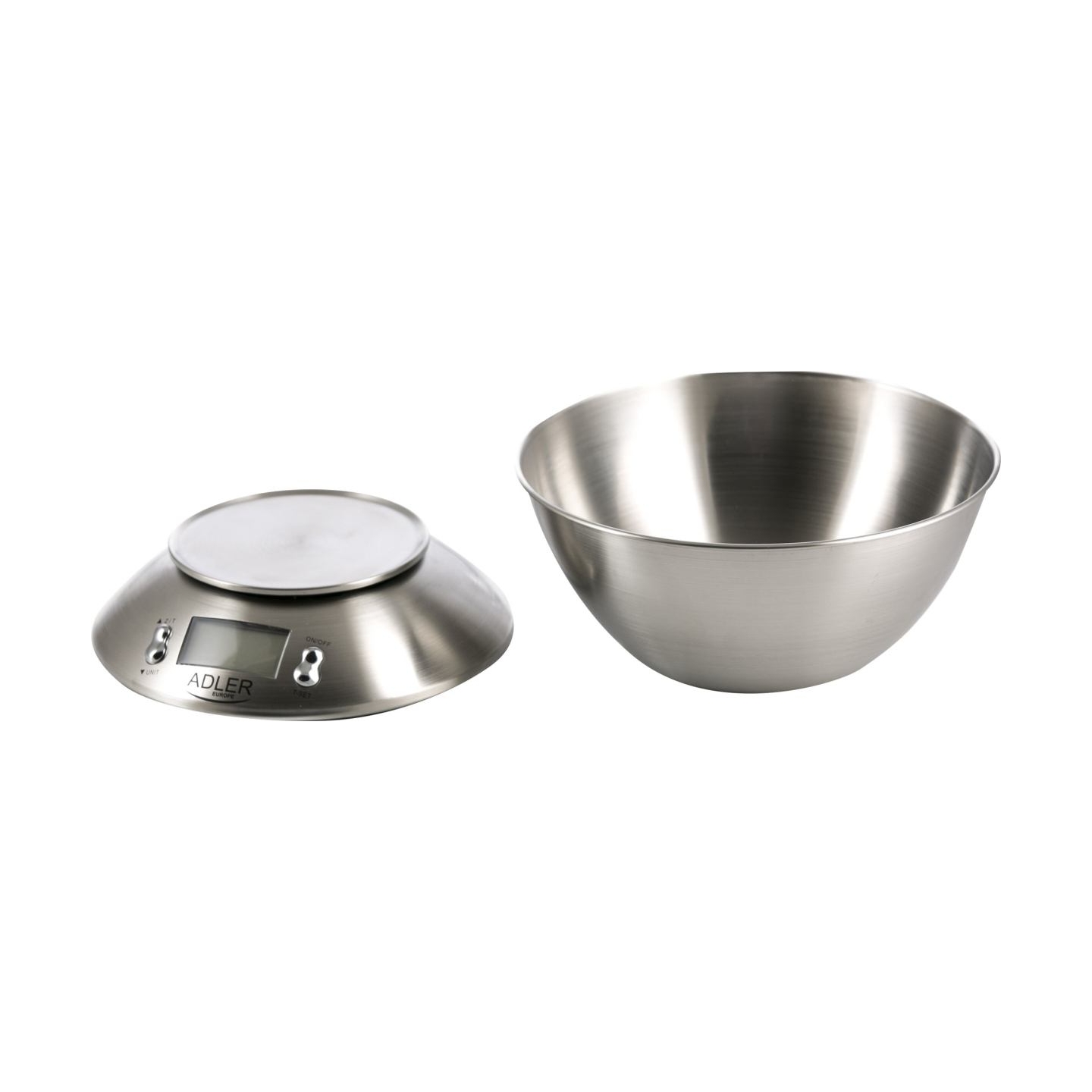 Adler | Kitchen scales | AD 3134 | Maximum weight (capacity) 5 kg | Graduation 1 g | Stainless steel