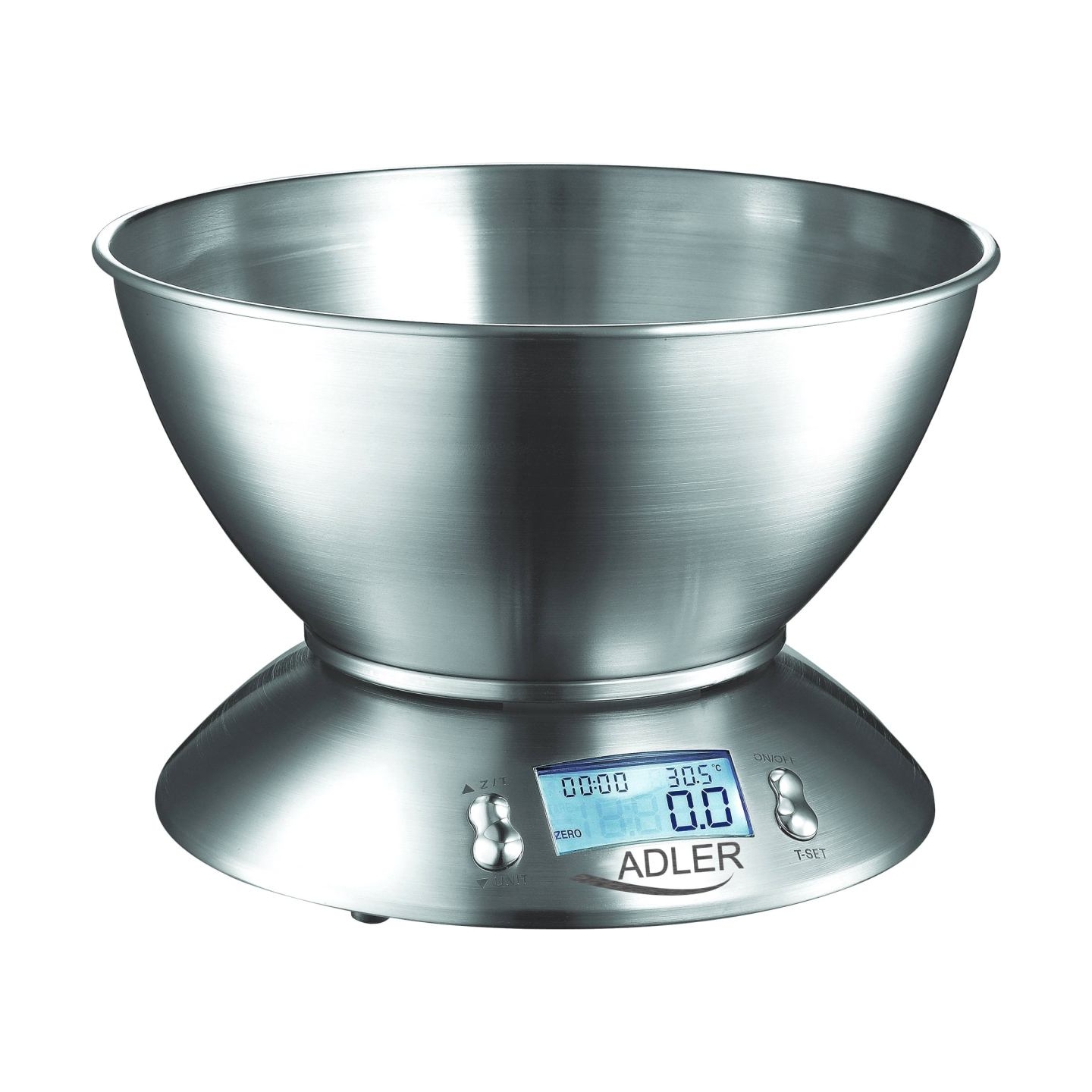 Adler | Kitchen scales | AD 3134 | Maximum weight (capacity) 5 kg | Graduation 1 g | Stainless steel