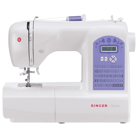 Singer | Sewing Machine | Starlet 6680 | Number of stitches 80 | Number of buttonholes 6 | White