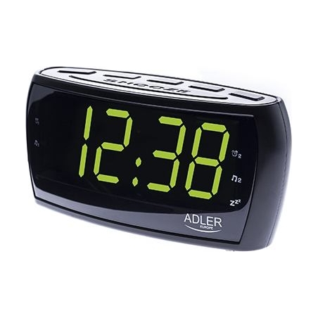 Adler | Alarmclock Radio | AD 1121 | Alarm function | Black